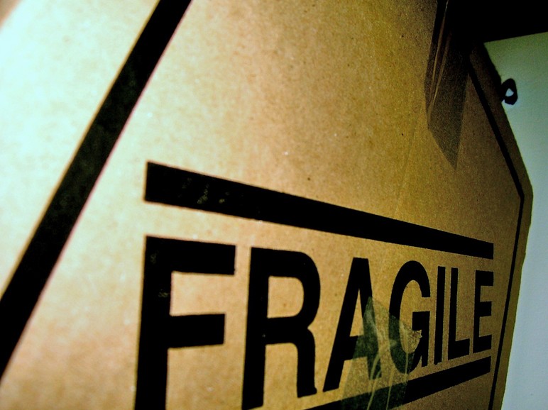 Mudanza de materiales frágiles